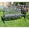 Bench Cast Iron Crown Black CH 722 B (1)