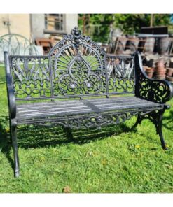 Bench Cast Iron Crown Black CH 722 B (1)