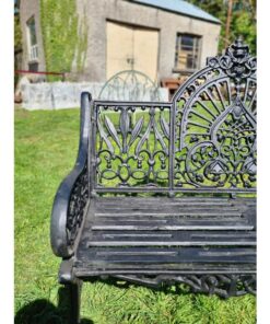 Bench Cast Iron Crown Black CH 722 B (2)