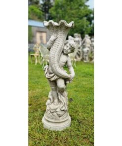 Bird bath Large Cherub GL BB043 (1)