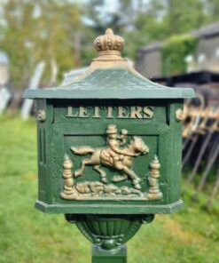 Cast Iron Freestanding Pole Post Box CH R 030 (2)