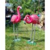 Flamingos Cast Iron Pair H94 (1)