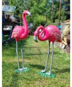Flamingos Cast Iron Pair H94 (1)