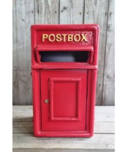 Post Box Small Cast Iron Red Insert CH R MB10 R (1)
