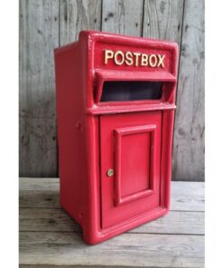 Post Box Small Cast Iron Red Insert CH R MB10 R (2)