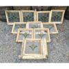Stained Glass Panels Set of Ten KAS1276 (1)