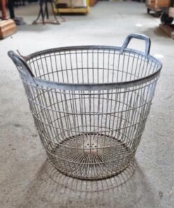 Vintage French Fruit Picking Basket KAS1280 (1)