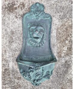 Wall Mounted Lion Head Fountain CH R S065A (1)