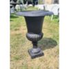 Urn Cast Iron White CH R 039B B (1)