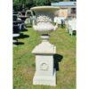 Urn on Pedestal White CH R 335C W (1)